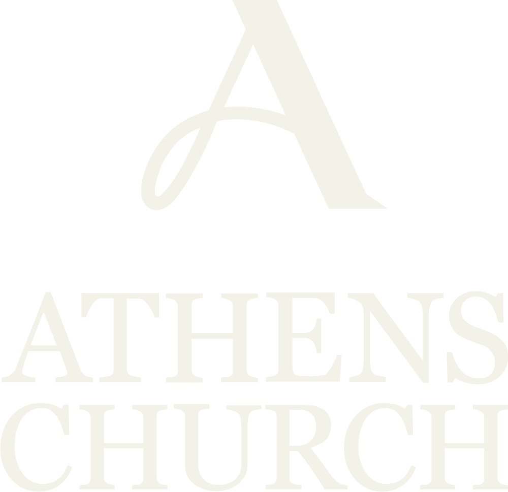 Logomark Stacked — Alabaster